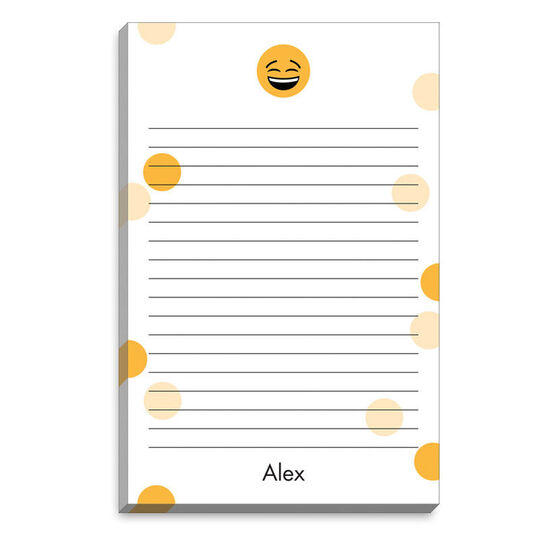Emoji Laughing Dots Notepads